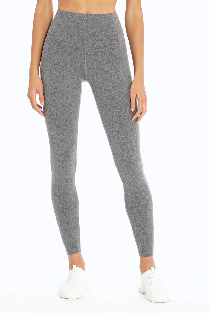 Marika Women's Olivia High Rise Tummy Control Legging, Heather Black, Medium - Image 2